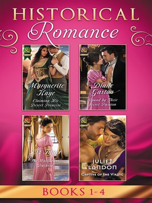 cover image of Historical Romance April Books 1--4
